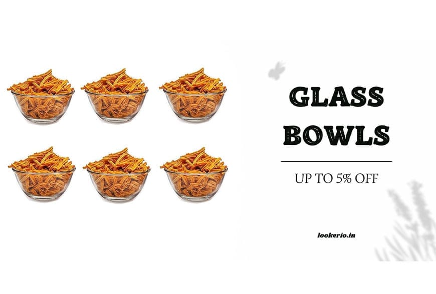 Glass Bowl Set of 6