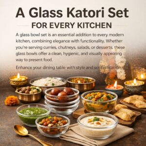 Glass Bowl – Elegant, Durable & Perfect for Everyday Use