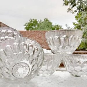Transparent Crystal Glass Katori